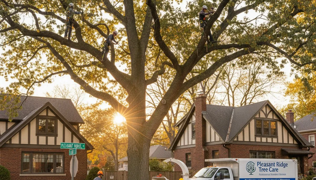 Professional tree removal service in Troy, MI by licensed arborists at Tree Trimming Troy